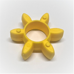 CJ 19 Curved Jaw Coupling Insert, 92A Yellow, 61447