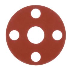 (PACK OF 20) 1/8" Red Rubber Gasket, Full Face, for 1-1/2"-150# Flanges